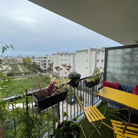 Superbe Appart Avec Vue Panoramique Sur La Defense Bois-Colombes Exterior photo